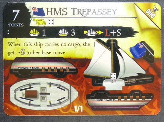 HMS Trepassey 008 - Pirate PocketModel Game #A23