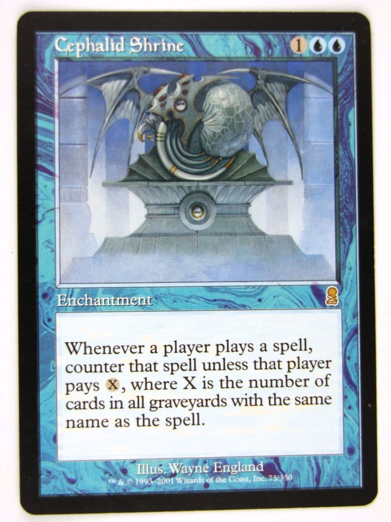 MTG Magic: The Gathering Cards: CEPHALID SHRINE - Played Rare