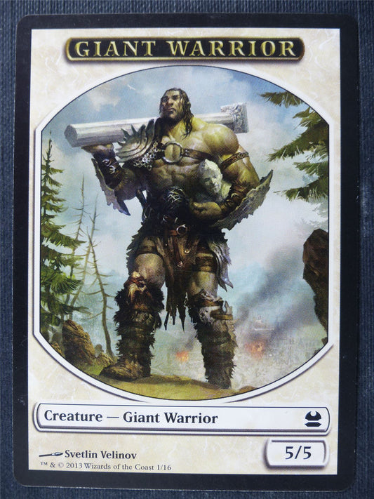Giant Warrior Token - Mtg Card #40S