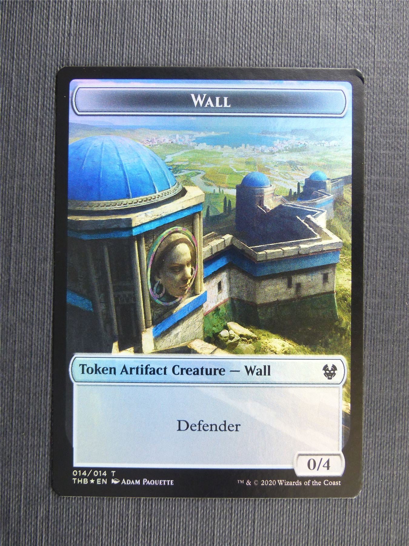 Wall / Satyr Token Foil  #3IY