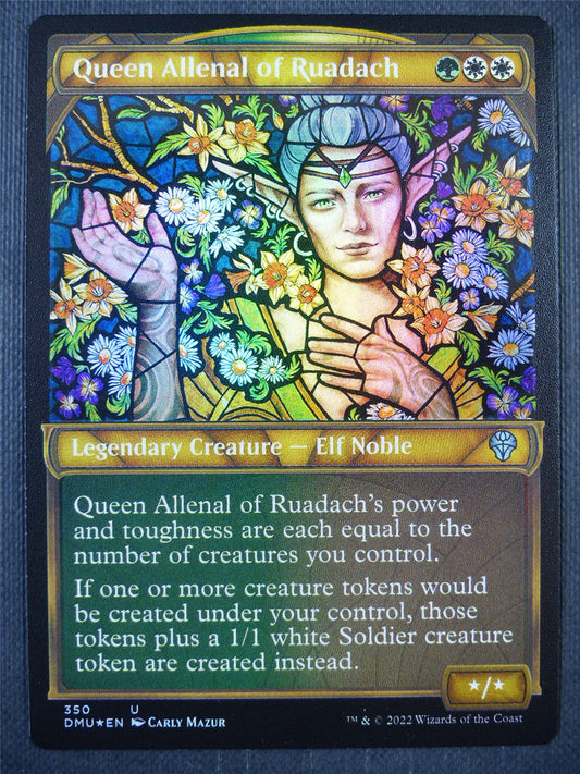 Queen Allena of Ruadach Textured Foil - Mtg Card #8R1
