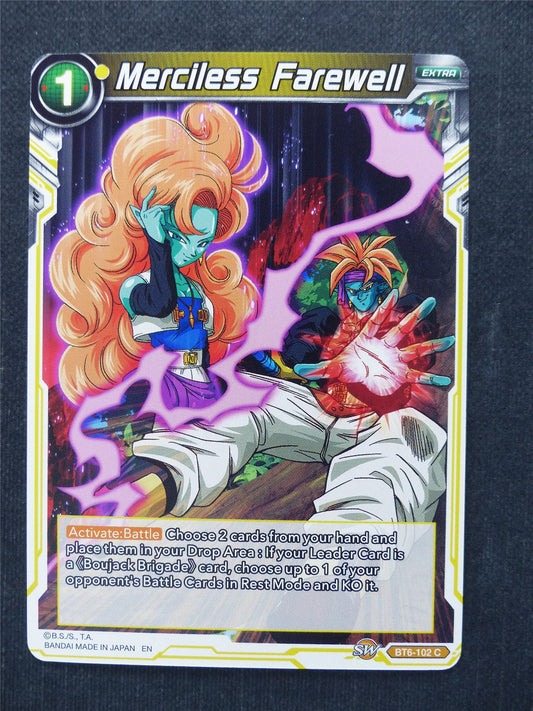 Merciless Farewell - Dragon Ball Super Cards #87