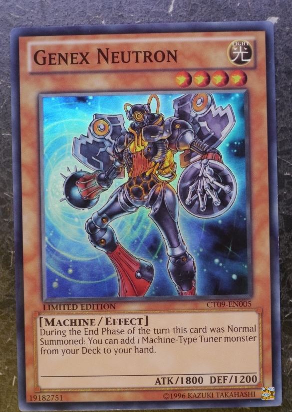 Yugioh Cards: GENEX NEUTRON CT09 SUPER RARE # 2J21