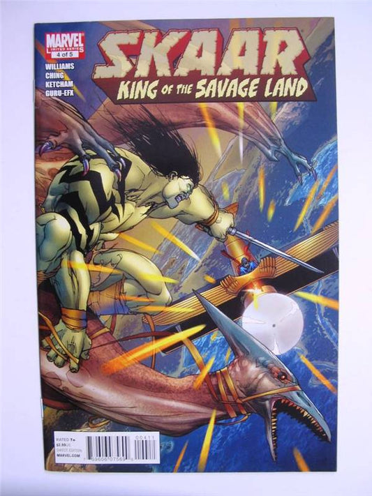 Comic: Skaar King Of The Savage Lands No.4