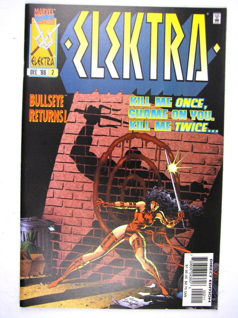 Marvel Comics: ELEKTRA #2 DECEMBER 1996 # 21B34