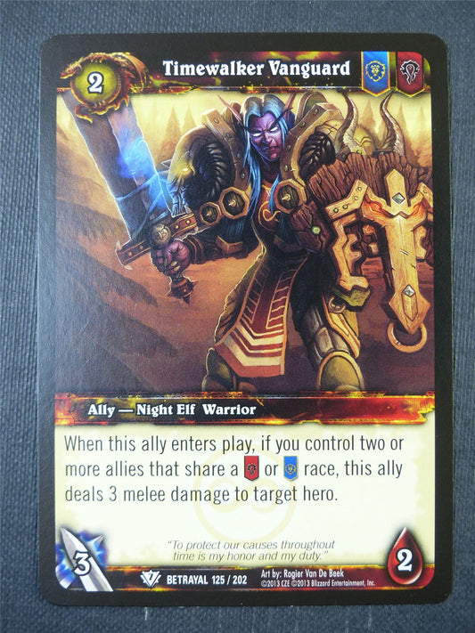 Timewalker Vanguard 125/202 - WoW Card #153