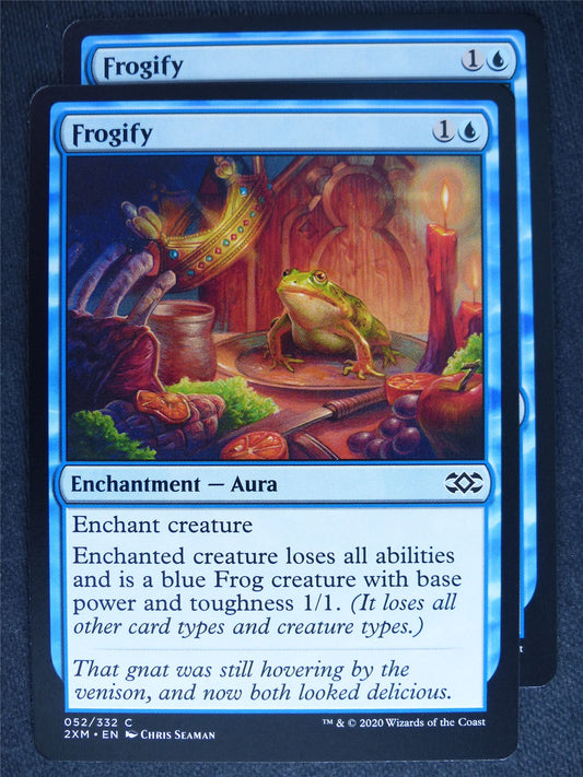 Frogify x2 - Double Masters - Mtg Magic Cards #6H