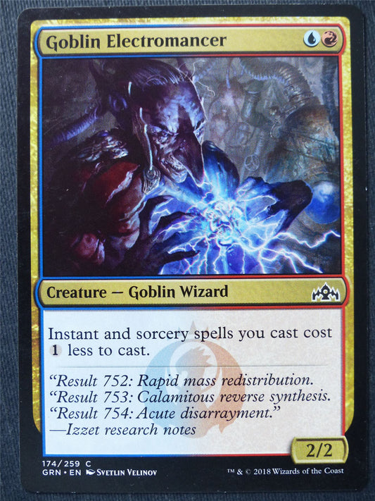 Goblin Electromancer - Mtg Magic Cards #DR
