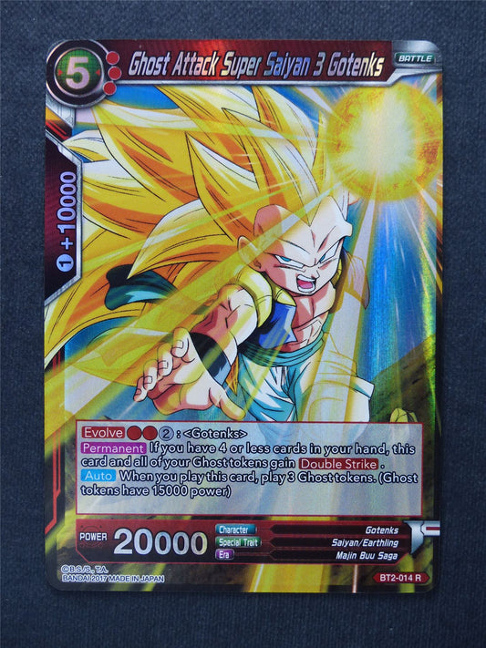 Ghost Attack Super Saiyan 3 Gotenks - Dragon Ball Super Cards #2Y