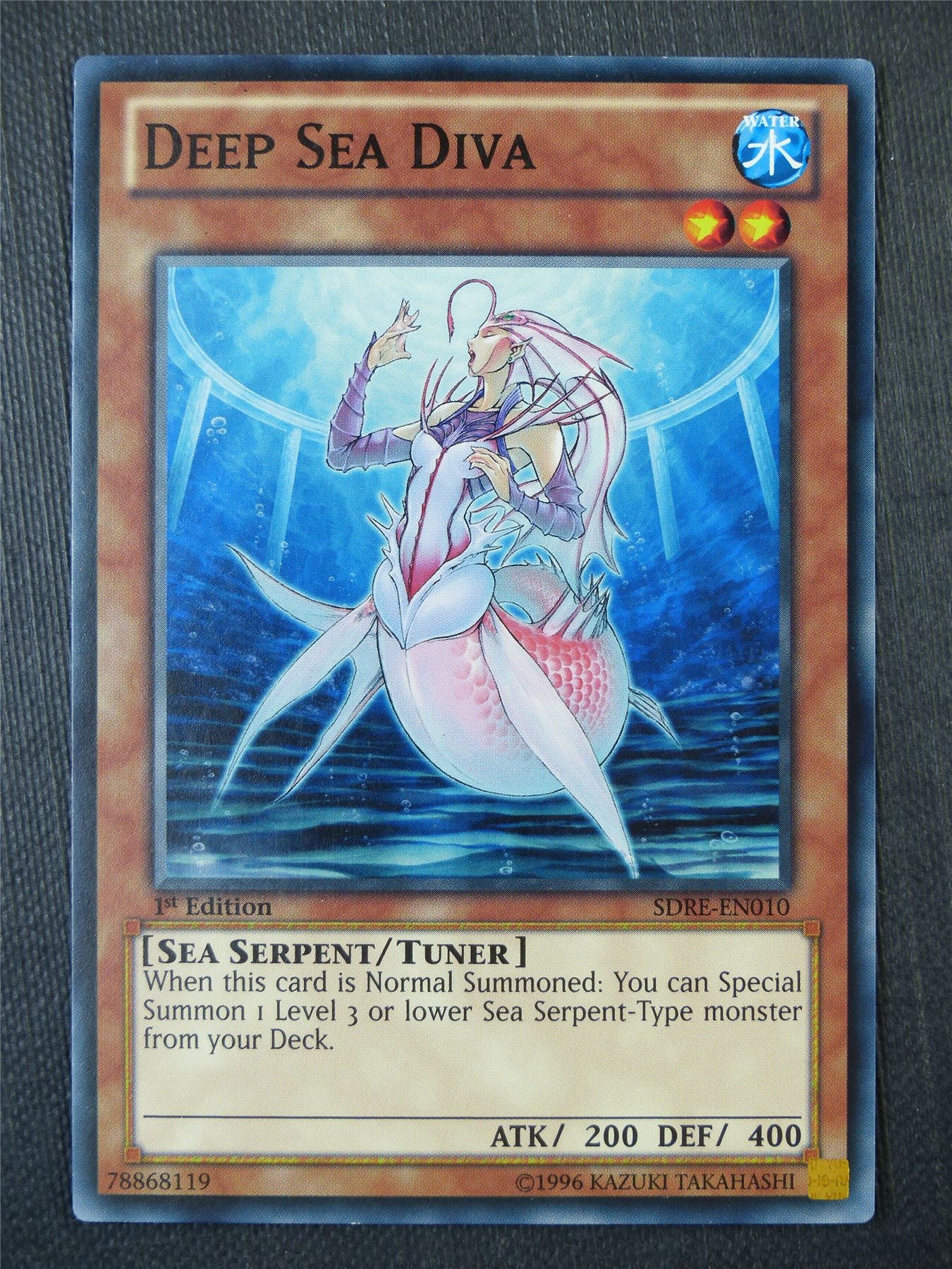 Deep Sea Diva SDRE - 1st ed Yugioh Card #756