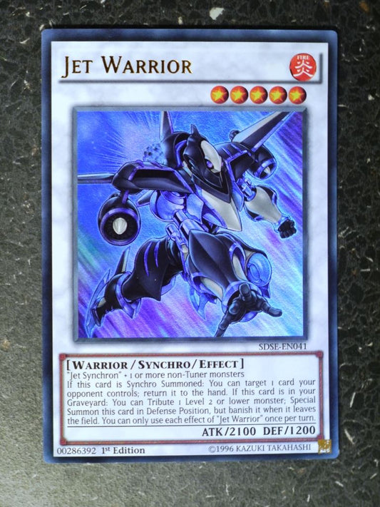 Yugioh Cards: JET WARRIOR SDSE RARE # 8H15