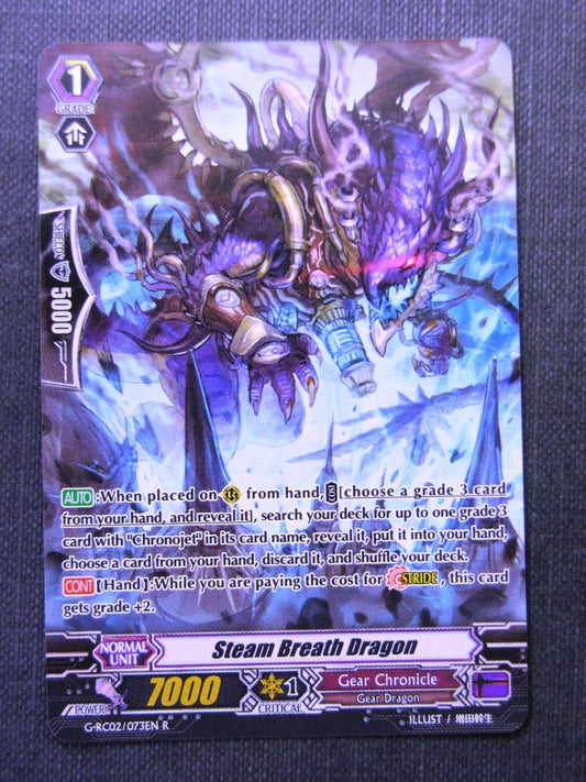 Steam Breath Dragon G-RC02 R - Vanguard Cards # 7C85