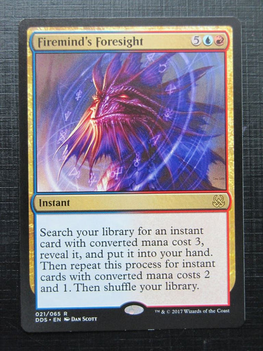 MTG Magic Cards: FIREMIND'S FORESIGHT duel deck # 29H47