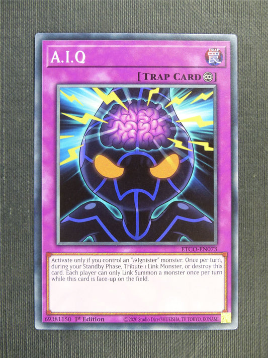 A.I.Q - ETCO - 1st ed Yugioh Card