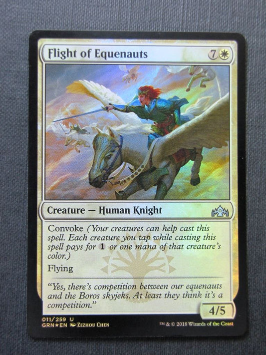 Flight of Equenauts Foil - Mtg Magic Cards #AF