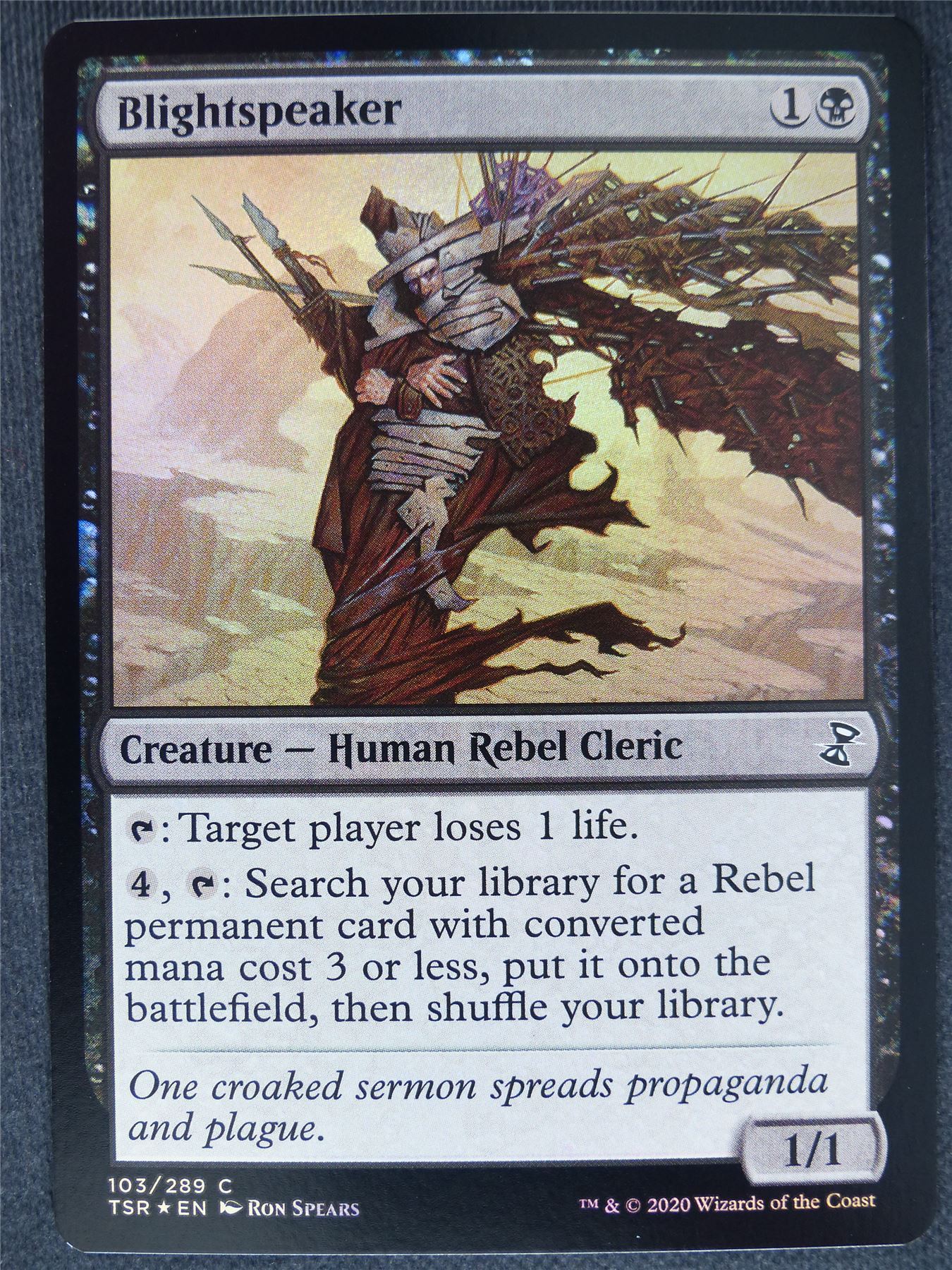 Blightspeaker Foil - Remastered - Mtg Magic Cards #PI