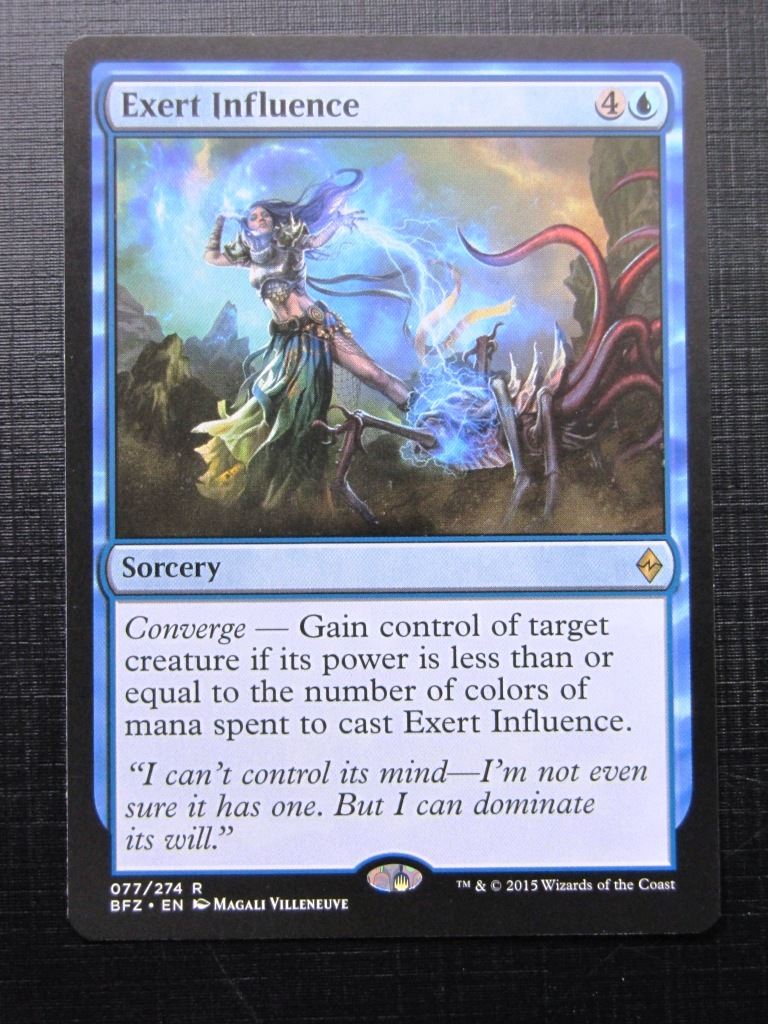 MTG Magic Cards: EXERT INFLUENCE # 23J31