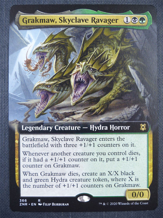 Grakmaw Skyclave Ravager Extended art - Mtg Card #8RH