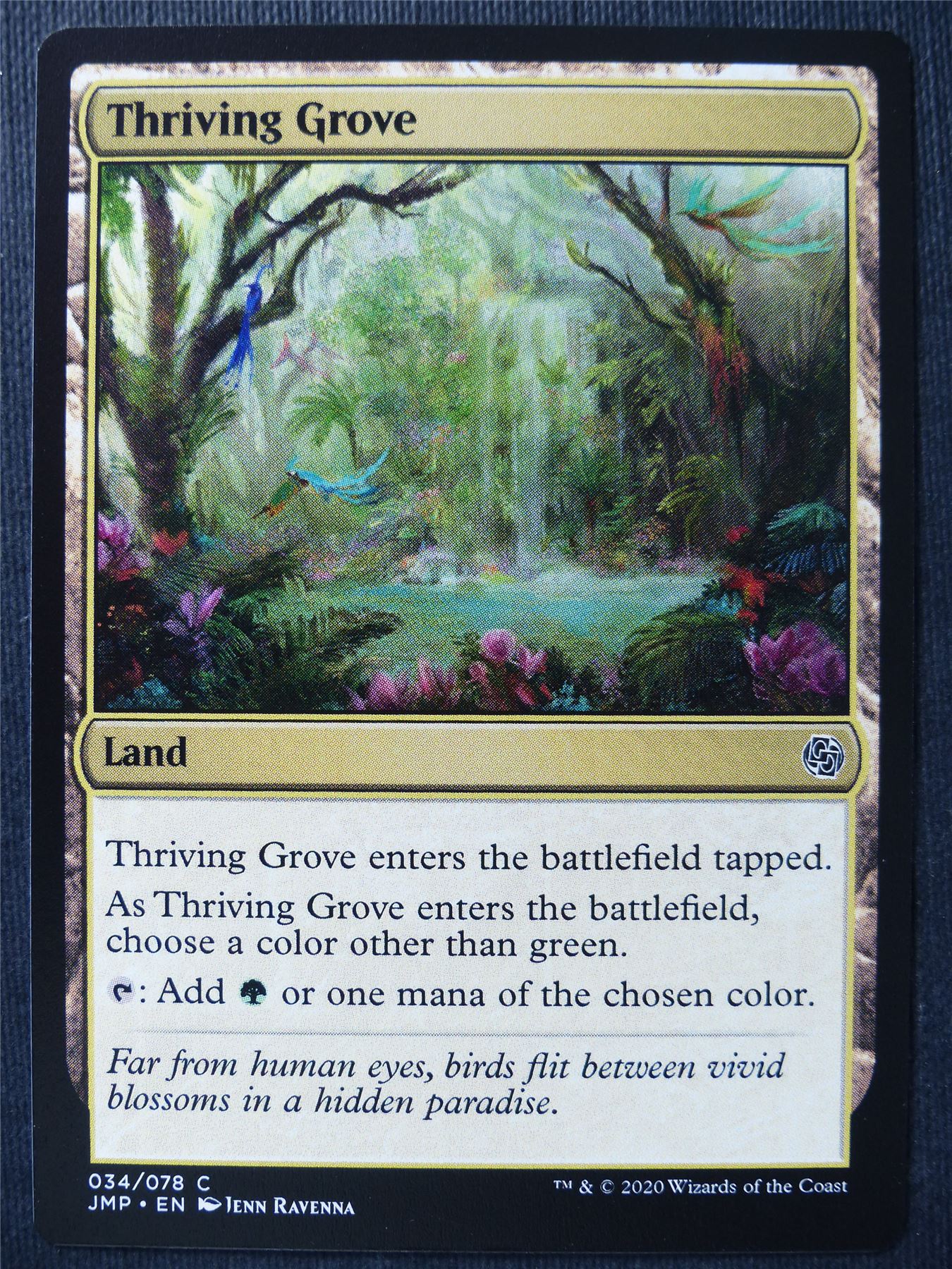 Thriving Grove - Mtg Magic Cards #HO