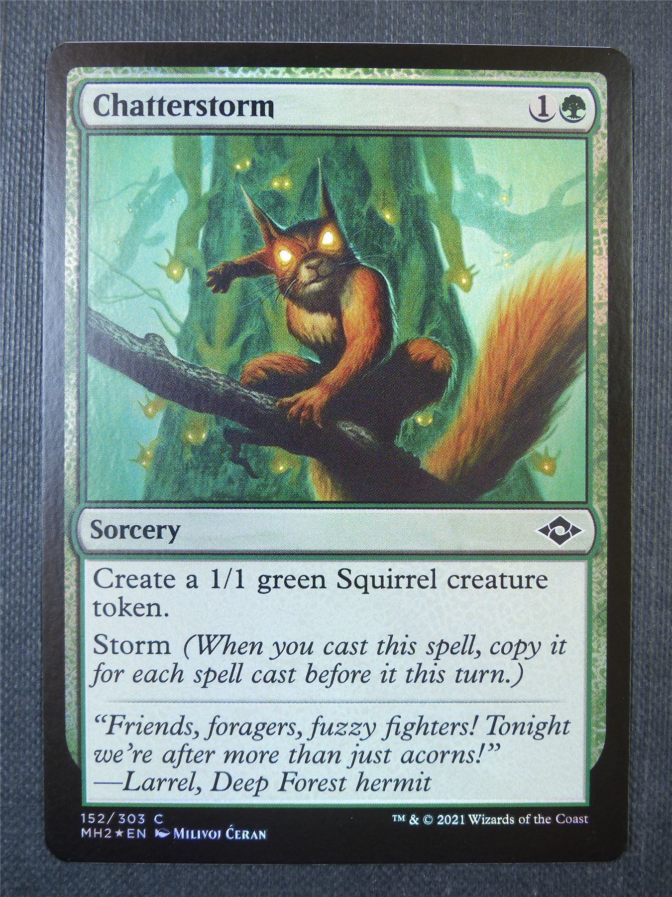 Chatterstorm Foil - Mtg Card #8R8