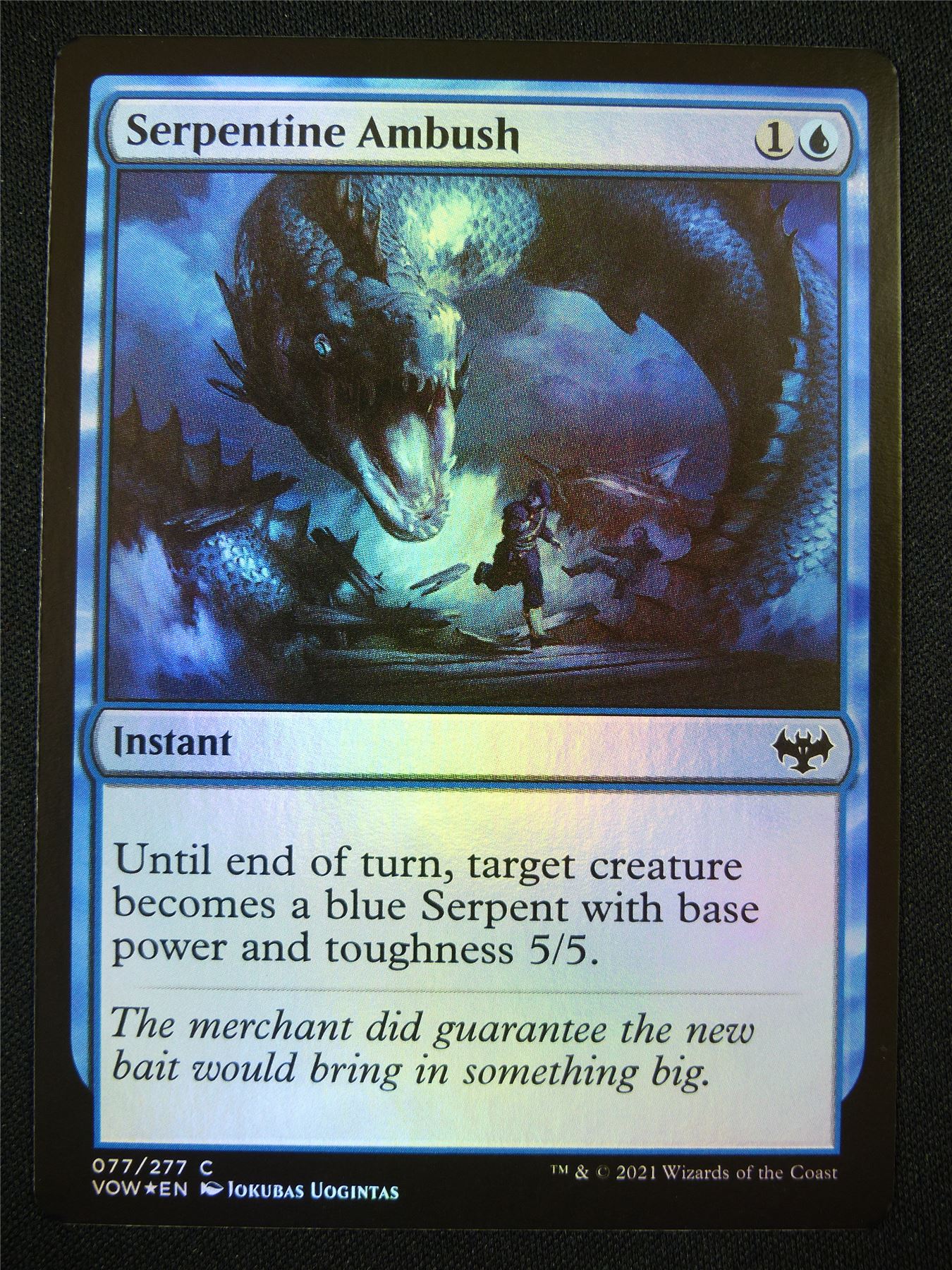 Serpentine Ambush Foil - Mtg Card #1RL