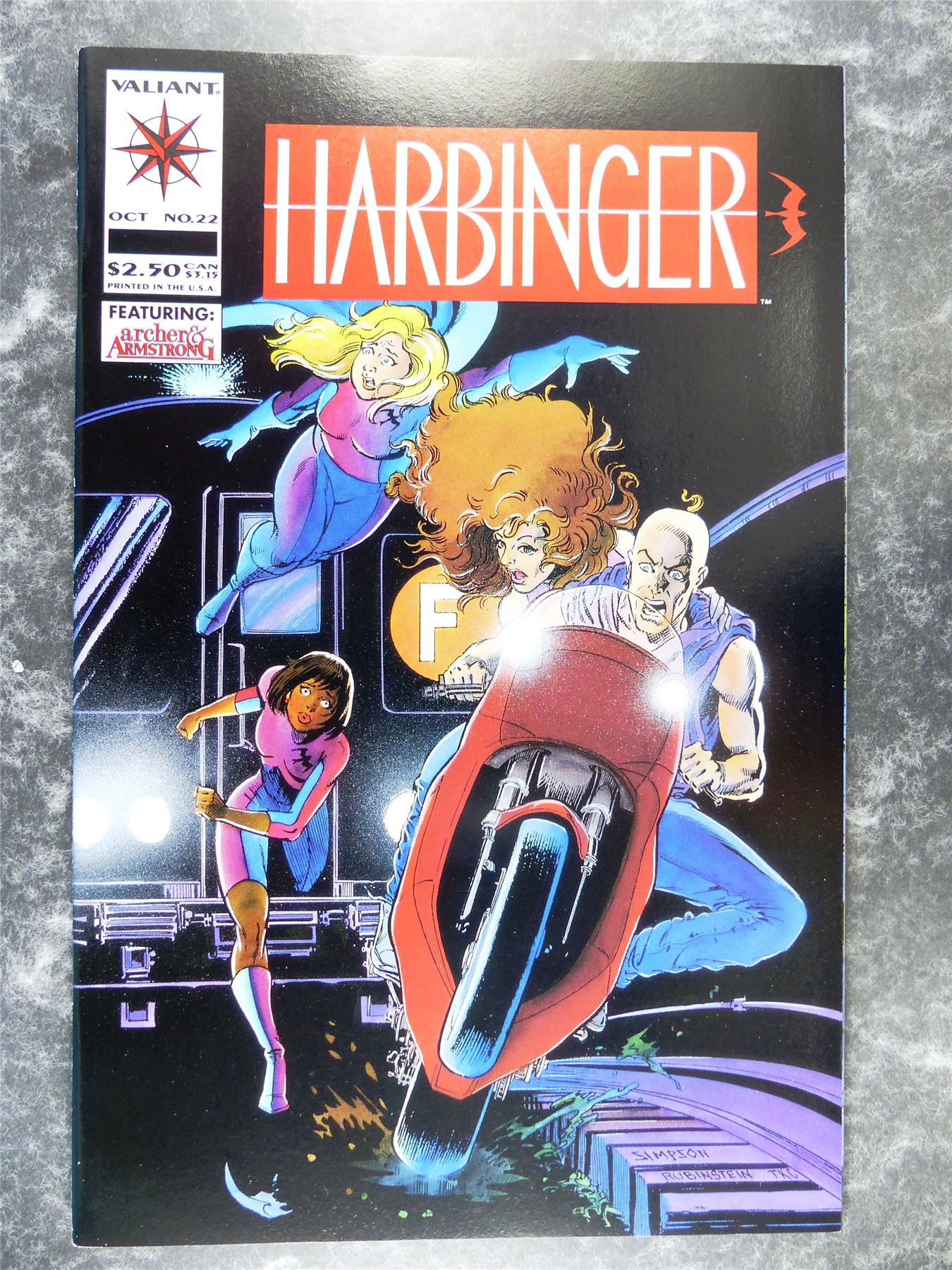 HARBRINGERS #22 - Valiant - Comic #JG