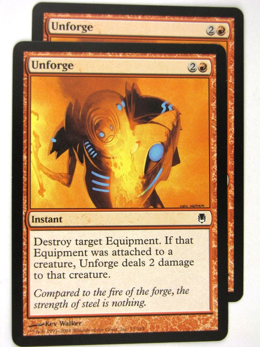 MTG Magic: the Gathering Cards: UNFORGE x2: DST