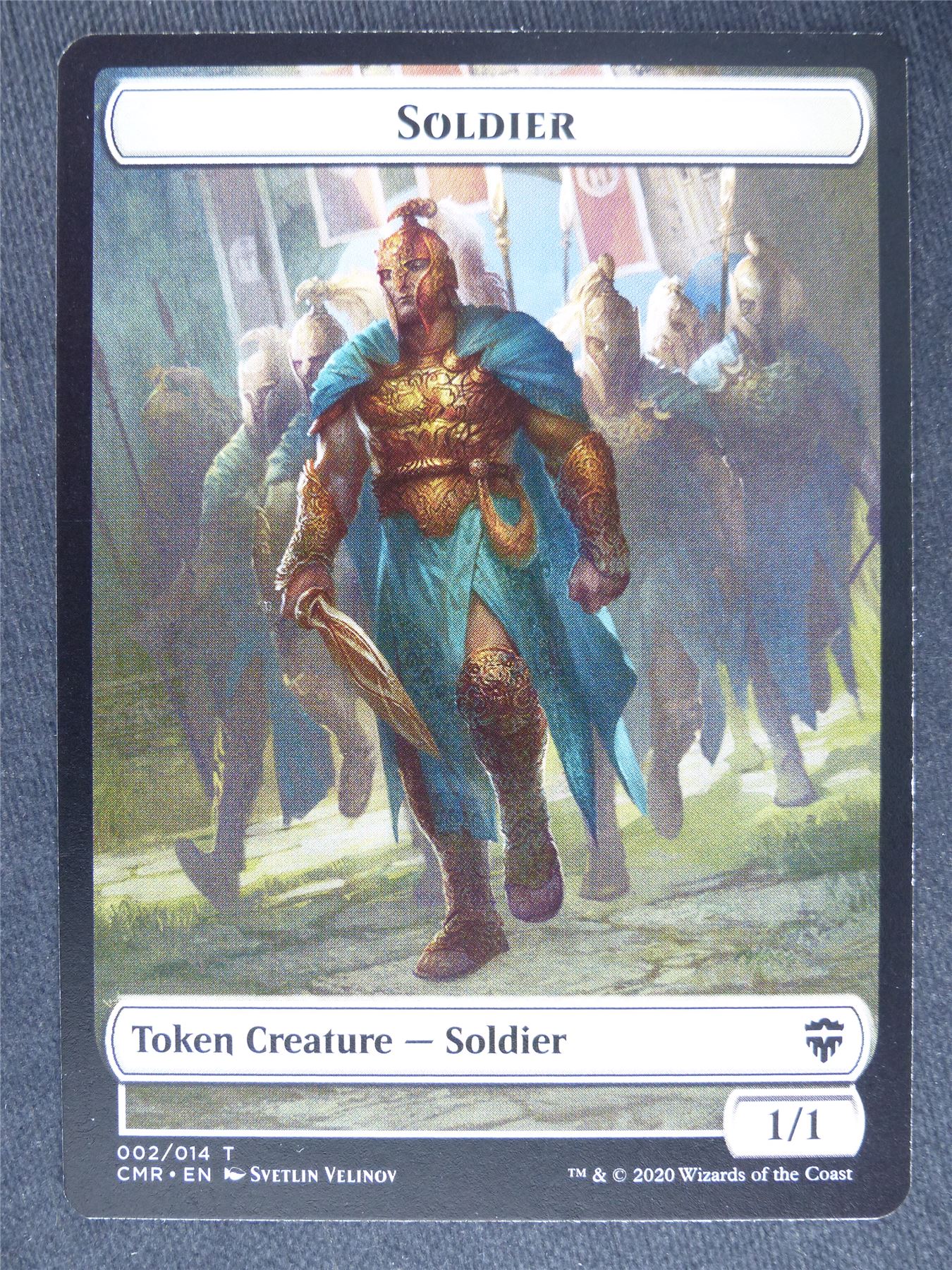 Soldier Token - Mtg Magic Cards #JV