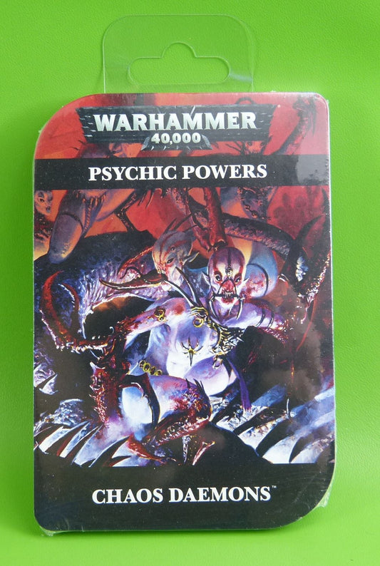 Chaos Daemons Psychic Powers Cards - Warhammer AoS 40k #6BI