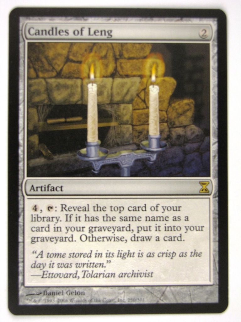 MTG Magic: The Gathering Cards: CANDLES OF LENG: TSP