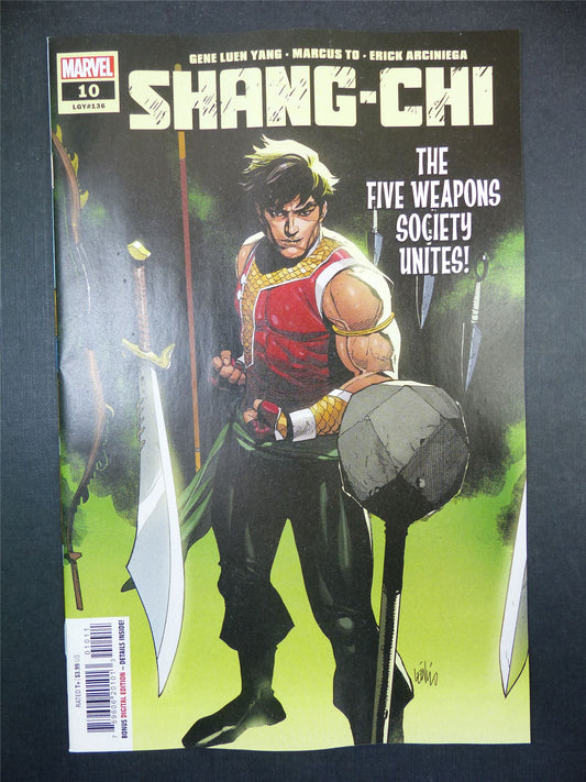 SHANG-CHI #10 - May 2022 - Marvel Comic #940