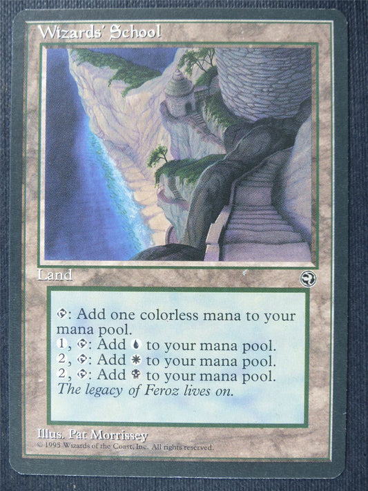 Wizard's School - Homelands - Mtg Magic Cards #1B4