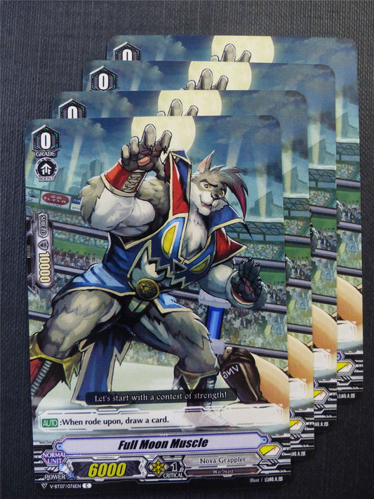 Full Moon Muscle V-BT07 x4 - Vanguard Cards #UO