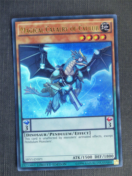 Magical Cavalry of Cxulub SHVI Ultra Rare - limited ed - Yugioh Cards #VB