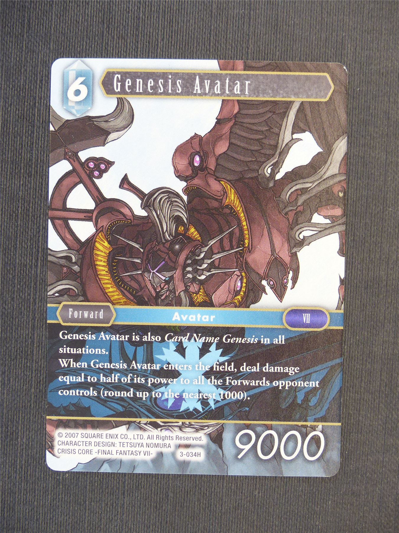 Genesis Avatar 3-034H - Final Fantasy Cards #5UC