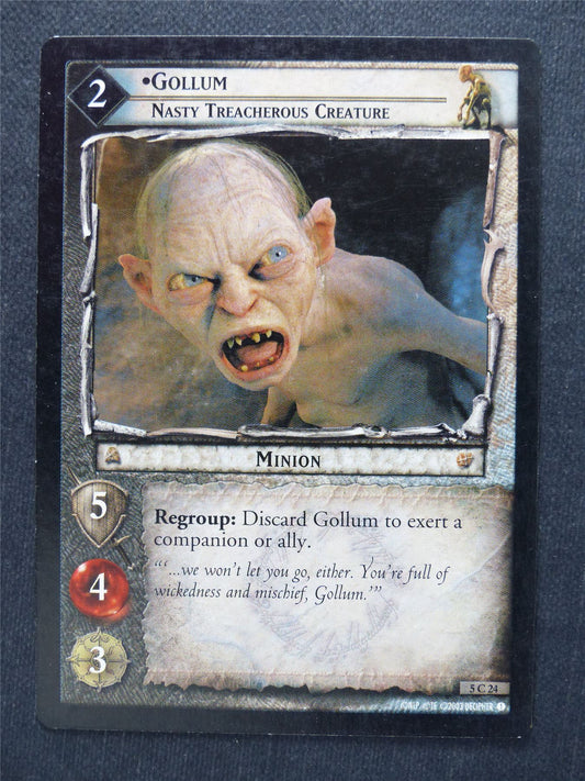 Gollum 5 C 24 - LotR Cards #KD