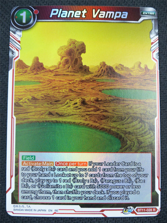 Planet Vampa BT11 R Foil - Dragon Ball Super Card #61F