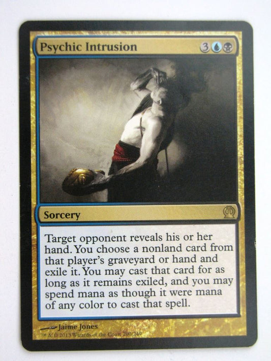 MTG Magic Played Cards: PSYCHIC INTRUSION # 31E49