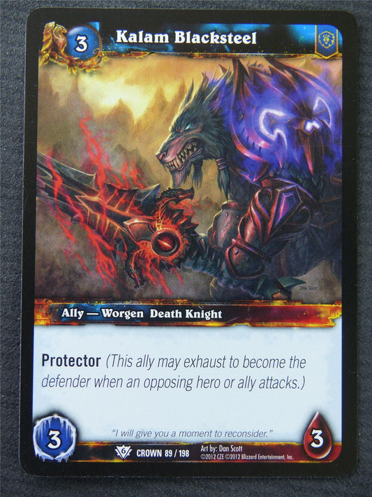 Kalam Blacksteel - Common - World Of Warcraft #1KX