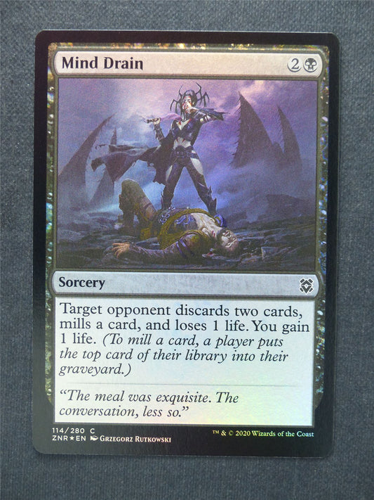 Mind Drain Foil - Mtg Magic Cards #NT