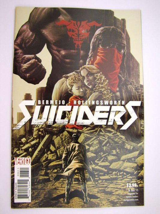 Vertigo Comics: SUICIDERS #6 NOVEMBER 2015 # 36A19