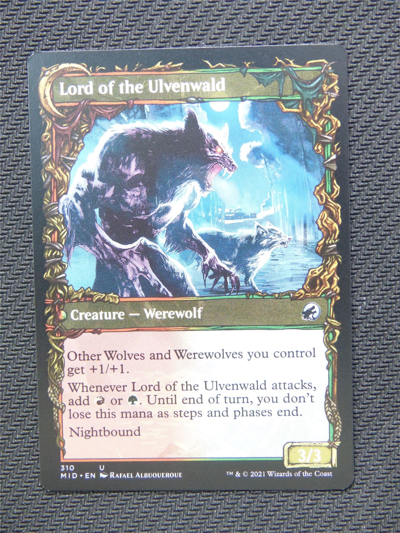 Kessig Naturalist Lord of the Ulvenwald  Showcase - Innistrad - Mtg Card #3R3