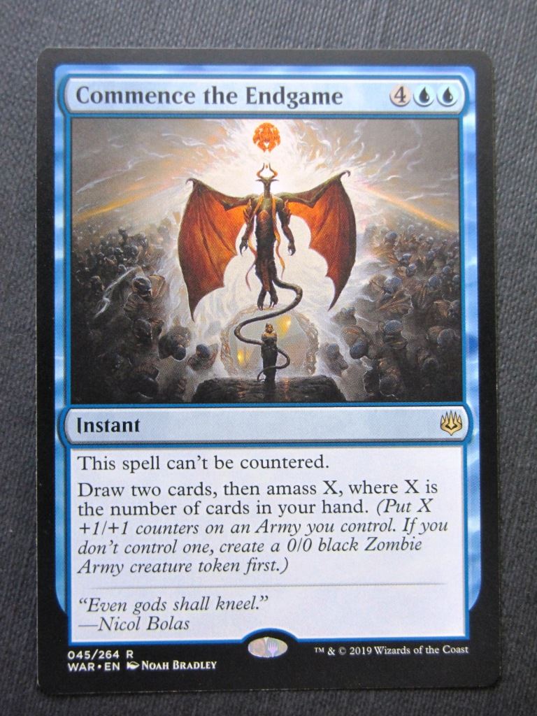 Commence the Endgame - Mtg Magic Cards #8M