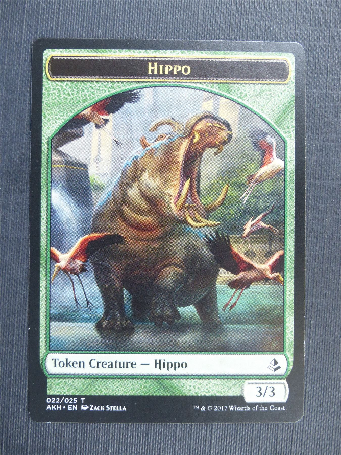 Aven Wind Guide / Hippo - Token - Mtg Magic Cards #308