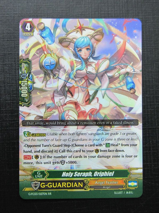Vanguard Cards: HOLY SERAPH, ORIPHIEL G-FC03 RR # 19J15