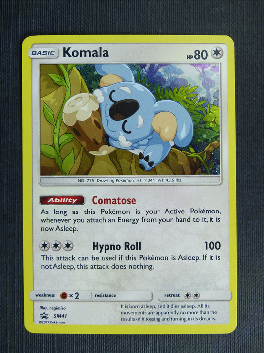 Komala SM41 Promo Holo - Pokemon Cards #1NW