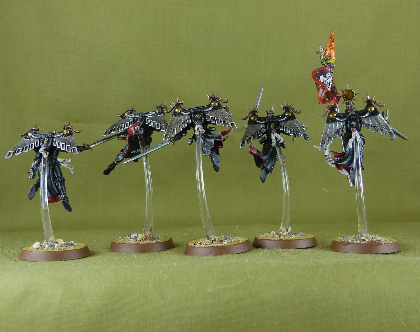 Zephyrim Squad - Painted - Adepta Sororitas - Warhammer 40K #2Q