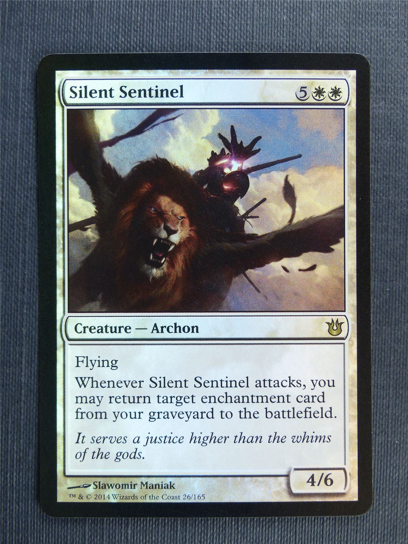Silent Sentinel Foil - Mtg Magic Cards #33P