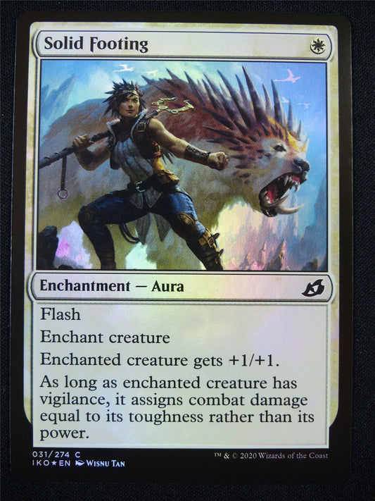 Solid Footing Foil - Mtg Card #1L3