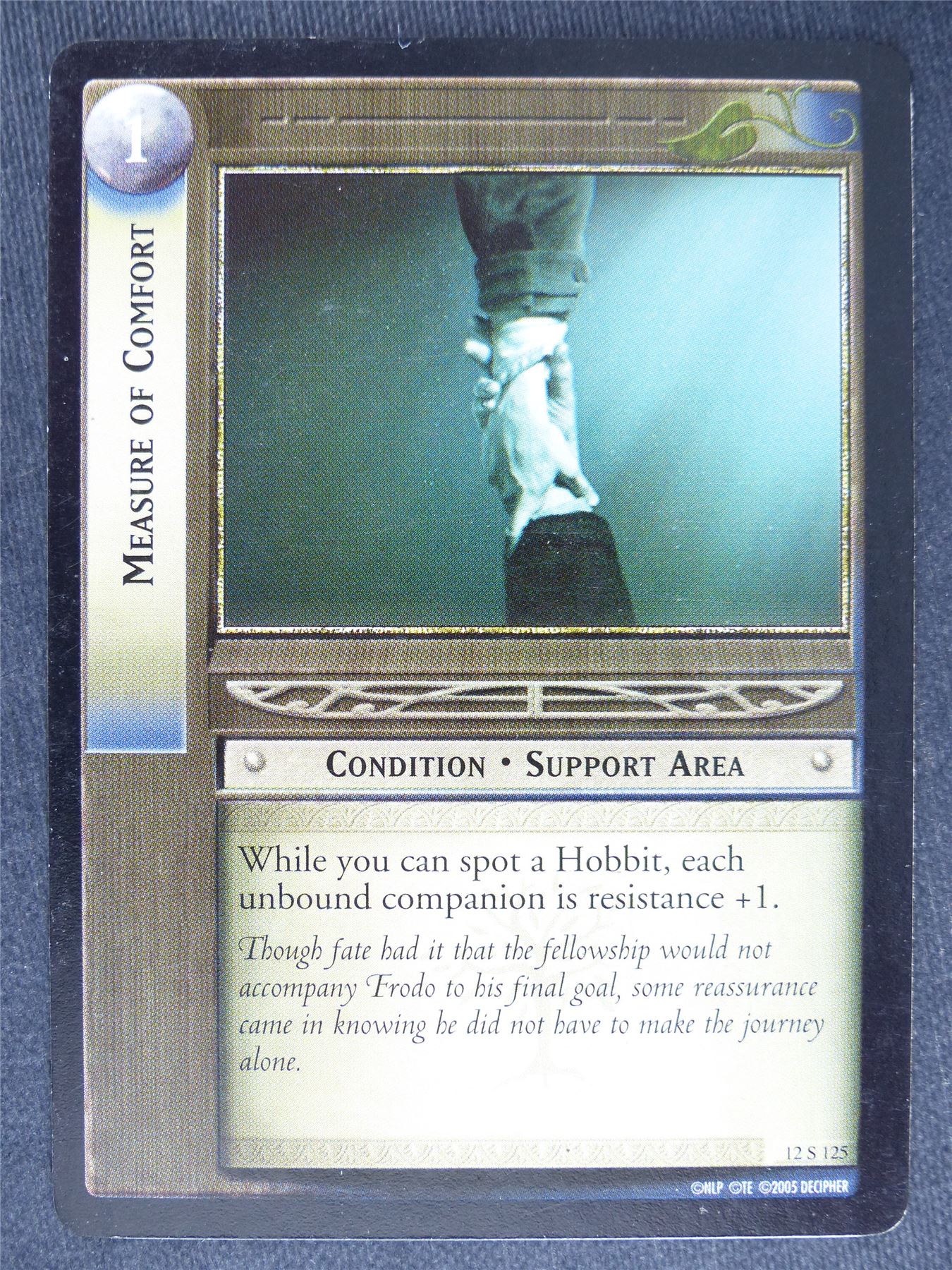 Measure of Comfort 12 S 125 - played - LotR Cards #PU